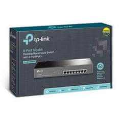 TP-LINK TL-SG1008MP - 8-portový gigabitový stolný Switch s 8-portovým PoE+