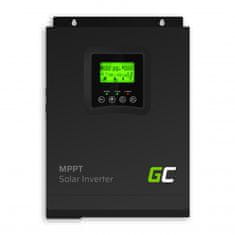 shumee Zelené články - Solárny invertor Off Grid Invertor s MPPT solárnou nabíjačkou 12 V DC 230 V AC 1 000 VA/1 000 W Pure Sine Wave