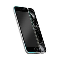 shumee Crong Nano Glass – nerozbitné hybridné sklo iPhone SE (2022/2020) / 8/7 (čierny rám)