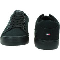 Tommy Hilfiger Obuv čierna 45 EU Vulc Low Canvas