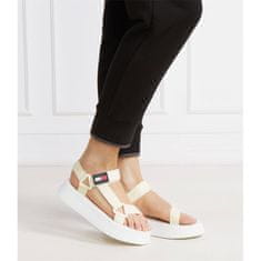 Tommy Hilfiger Sandále biela 37 EU Eva