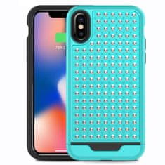 ZIZO Zizo Star Diamond Hybrid Cover - obal na iPhone X (Teal/Black)