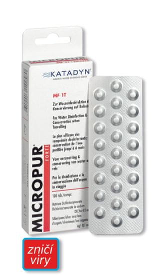 Katadyn Dezinfekcia vody Micropur Forte MF 1T 100 tab.