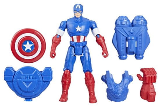 Avengers Battle gear Kapitán Amerika figurka