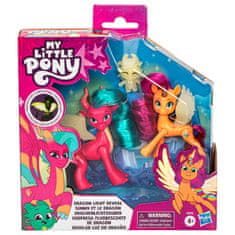 My Little Pony Mágia svetla drákov 3-pack figúrok