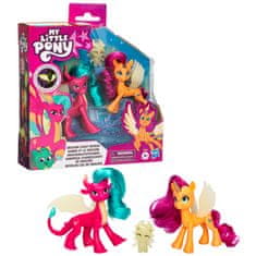 My Little Pony Mágia svetla drákov 3-pack figúrok