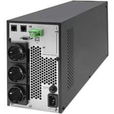 Qoltec Qoltec UPS | 2kVA | 2000W | Účinník 1,0 | LCD | EPO | USB | On-line