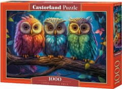 Castorland Puzzle Tri malé sovy 1000 dielikov