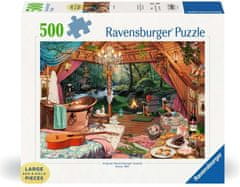 Ravensburger Puzzle Útulná chata XXL 500 dielikov