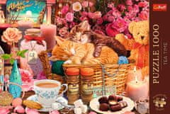 Trefl Puzzle Premium Plus Tea Time: Všetko pekné 1000 dielikov