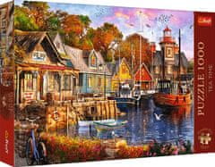 Trefl Puzzle Premium Plus Tea Time: Prístav pri mori 1000 dielikov