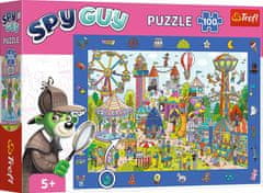 Trefl Puzzle s hľadaním obrázkov Spy Guy: Zábavný park 100 dielikov