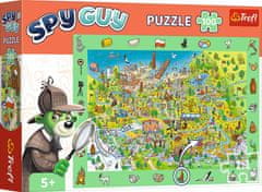 Trefl Puzzle s hľadaním obrázkov Spy Guy: Poľsko 100 dielikov