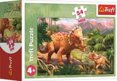 Trefl Displej Puzzle Úžasní dinosaury 54 dielikov (40 ks)