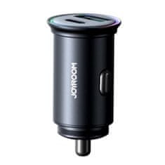 Joyroom JR-CCN04 autonabíjačka USB / USB-C 60W, čierna