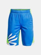 Under Armour Kraťasy B CURRY SPLASH SHORT-BLU YXS