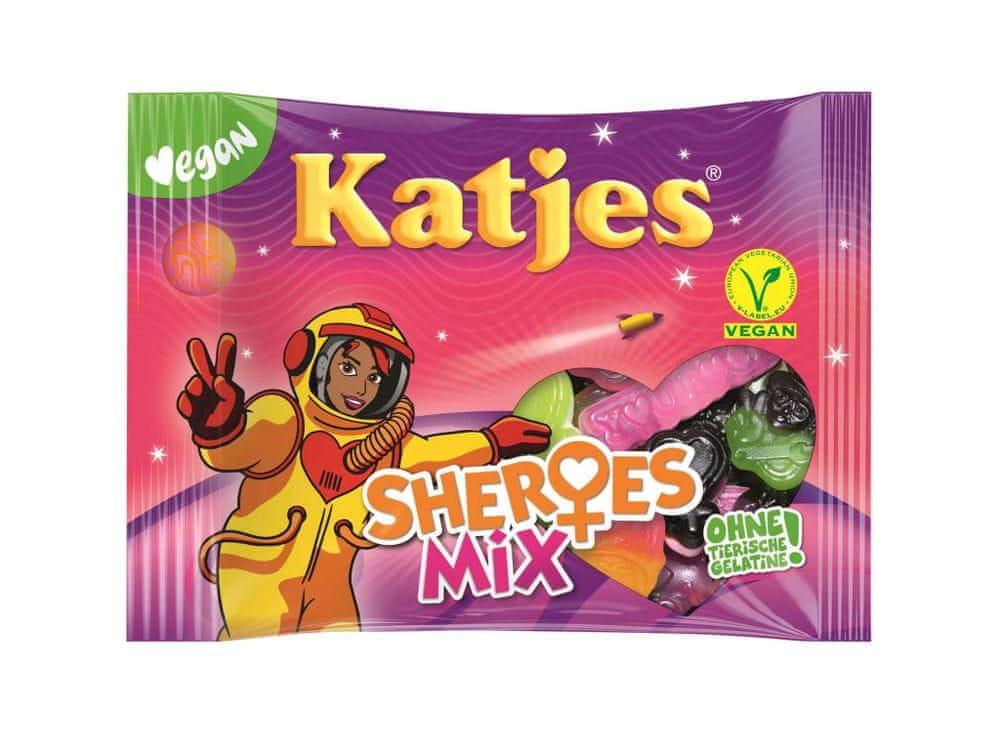 Katjes Sheroes Mix - gumové cukríky 175g