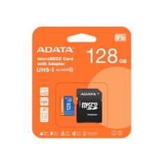 A-Data Adata/micro SDXC/128GB/UHS-I U1 / Class 10/+ Adaptér