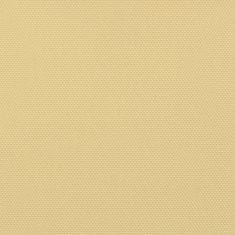 Vidaxl Balkónová zástena piesková 90x800 cm 100 % polyester oxford