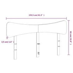 Vidaxl Čelo postele biele 150 cm masívna borovica