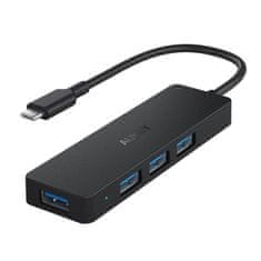 shumee AUKEY CB-C64 HUB USB-C SLIM 4XUSB 3.1 5GBPS OTB