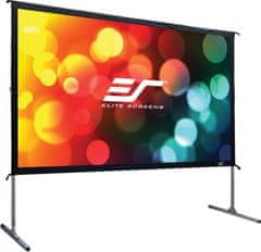 Elite Screens plátno mobilní outdoor stativ 150" (381 cm)/ 16:9/ 186,9 x 332 cm/ hliníkový/ přední a zadní projekce