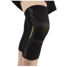 KN02 bandáž na koleno čierna-zelená veľkosť oblečenia S