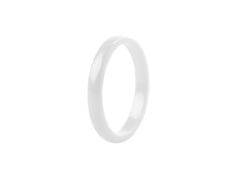 Keramický prsteň dámsky aj dievčenské - (6) biela
