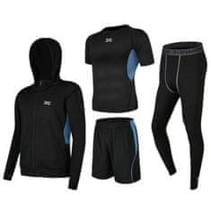 Merco Runner 4M fitness set modrá veľkosť oblečenia XXXL