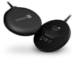 Connect IT bezdrátová nabíječka MagSafe Wireless Fast Charge, 15 W, čierna