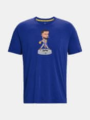 Under Armour Tričko UA CURRY BOBBLE HEAD SS-BLU L