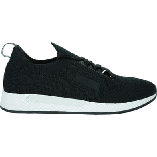 Tommy Hilfiger Obuv čierna Elevated Runner Knitted