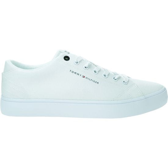 Tommy Hilfiger Obuv biela Hi Vulc Low Canvas