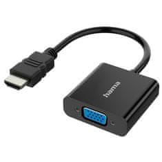 HAMA Redukce HDMI/ VGA, Full HD - černá