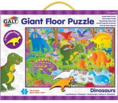 GALT Obrie podlahové puzzle Dinosaury 30 dielikov