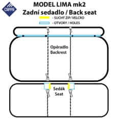 Cappa Autopotahy Perfetto EL Dacia Duster šedá