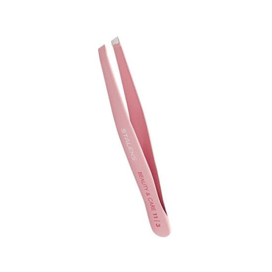 STALEKS Pinzeta na obočie so širokým skoseným hrotom Beauty & Care 11 Type 3 (Eyebrow Tweezers)