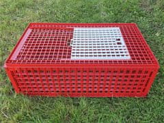 BRAVSON Prepravný box na živú hydinu CRATE MOD B1 - 95,5x57x32,5cm