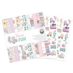 Creative Hobby Blok scrapbook papierov Have fun 30,5x30,5cm, 12 ks + 2 bonusové