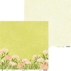 Creative Hobby Blok scrapbook papierov Hello Spring 30,5x30,5cm, 12 ks + 2 bonusové