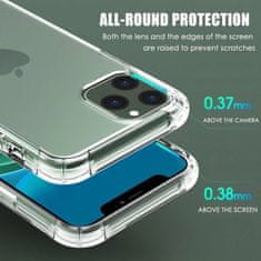 Techsuit Anti Shock silikonové púzdro pre Oppo Reno11 Pro - Transparentná KP30967