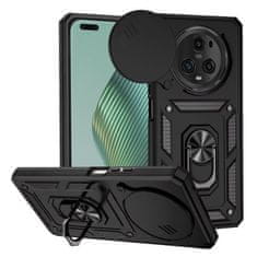 Techsuit Elegantné knižkové puzdro View Case pre Honor X7b - Čierna KP30974