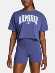 Under Armour Tričko UA HW SCRIPTED WM CROP SS-PPL M