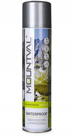 Mountval Waterproof 400 ml prémiová univerzálna impregnácia turistických topánok a doplnkov