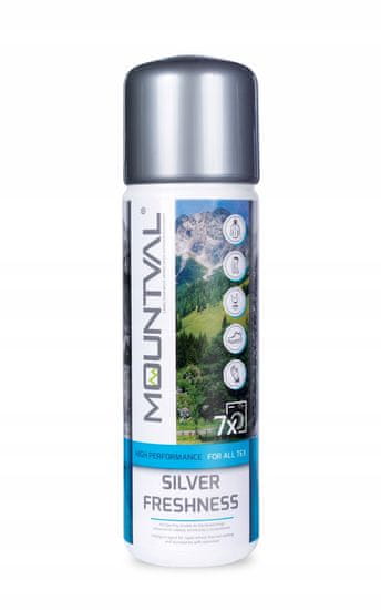 Mountval Silver Freshness 315 ml prémiový prací prostriedok pre funkčné prádlo a doplnky