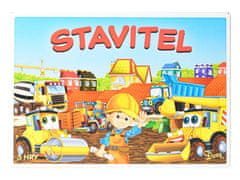 Stavitel - Společenská hra logická v krabičce