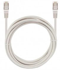 sapro FTP Patch Kábel Neku 2x RJ45 CAT6 5m, sivý 