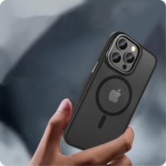 Tech-protect Magmat MagSafe kryt na iPhone 15 Pro, čierny