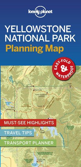 Lonely Planet WFLP Yellowstone NP Planning Map 1. editor