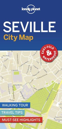 Lonely Planet WFLP Seville City Map 1st edition